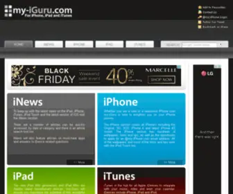 MY-Iguru.com(Home Page For iPad) Screenshot