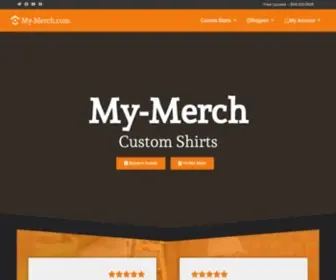 MY-Merch.com(Custom Shirts) Screenshot