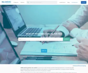 MY-Mooc.com(La plateforme N°1 des MOOC et des formations gratuites) Screenshot