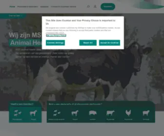 MY-MSD-Animal-Health.nl(Veel van de informatie op deze website) Screenshot
