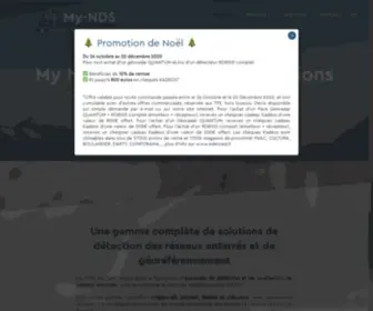 MY-NDS.com(Gamme complète de solutions de détection des réseaux enterrés . Radar de sol QUANTUM) Screenshot