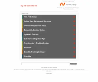 MY-PDF-Converter.net(MY PDF Converter) Screenshot