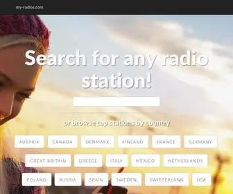 MY-Radios.com(Listen live to the radio station) Screenshot