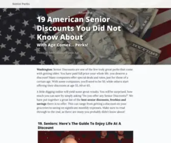 MY-Seniorperks.com(Financial Secrets That Most Seniors Never Hear About) Screenshot