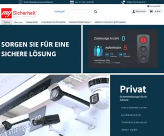 MY-Sicherheit.com(Videoüberwachung) Screenshot