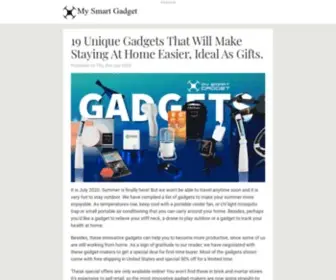 MY-Smartgadgets.com(These 19 Insanely Cool Gadgets Will Be The Bestselling Gifts For 2020) Screenshot