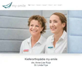 MY-Smile.net(Kieferorthopädie) Screenshot