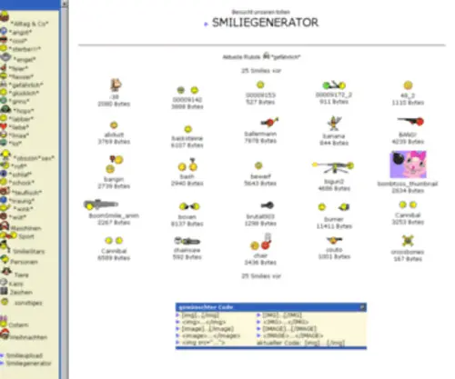 MY-Smileys.de(My Smileys) Screenshot