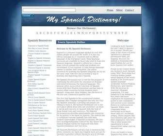MY-Spanish-Dictionary.com(Free Spanish Dictionary) Screenshot