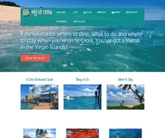 MY-STcroix.com(My St Croix Travel Guide Virgin Islands Vacation Blog) Screenshot