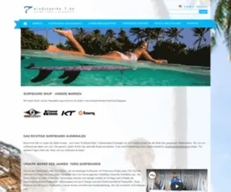 MY-Surfboard.de(Surfboard Shop & Vergleich) Screenshot