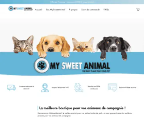MY-Sweetanimal.fr(MY SWEET ANIMAL) Screenshot