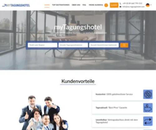 MY-Tagungshotel.com(Tagungshotels & Seminarhotels finden) Screenshot