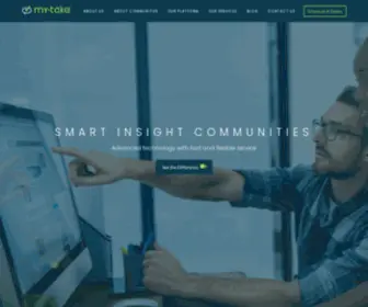 MY-Takeco.com(My-Take Private Online Communities) Screenshot