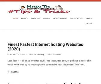 MY-Techonline.com(TricksDoctor is an online resource of all tricks) Screenshot