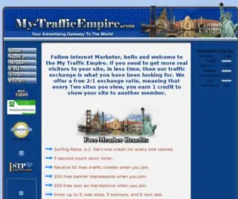MY-Trafficempire.com(My Traffic Empire) Screenshot