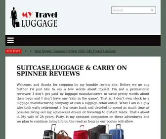 MY-Travel-Luggage.com(The Best Suitcases) Screenshot