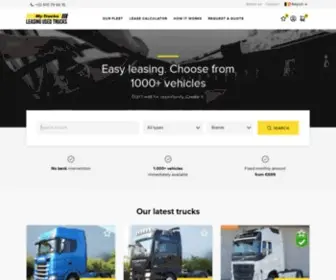 MY-Trucks.com(Leasing Used Vehicles) Screenshot