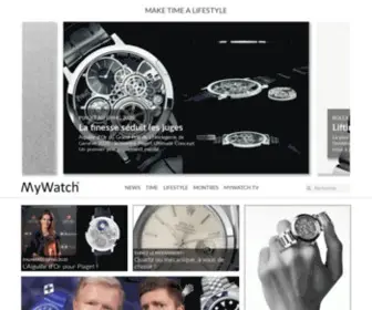 MY-Watchsite.fr(L'univers du vrai luxe) Screenshot