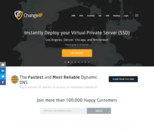 MY03.com(Dynamic DNS) Screenshot