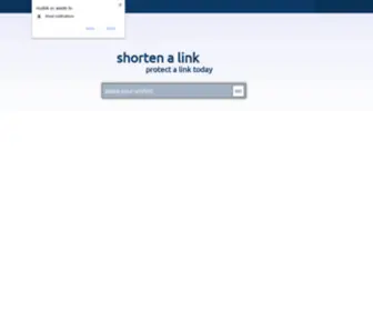 MY1INK.net(Protect your link) Screenshot