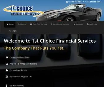 MY1STchoicefs.com(1st Choice Financial Services) Screenshot