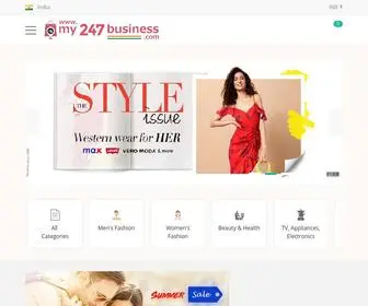 MY247Business.com(CMS Multi vendor system) Screenshot