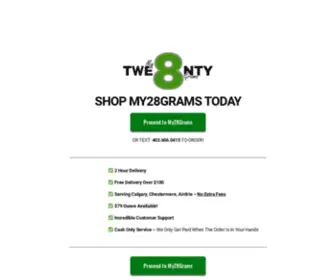 MY28Grams.ca(Just another WordPress site) Screenshot