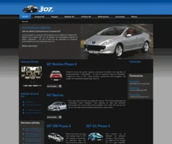 MY307.net(Site non officiel sur la PeugeotAccueil) Screenshot