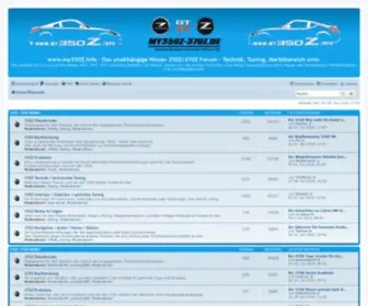 MY350Z.info(Das unabhängige Nissan 350Z/370Z Forum) Screenshot