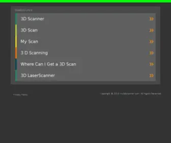 MY3Dscanner.com(3D scanner) Screenshot