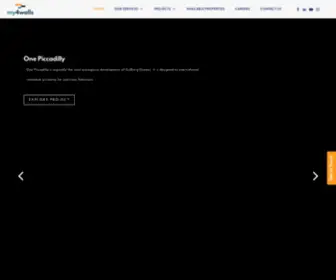 MY4Walls.com(Real Estate Services Provider) Screenshot