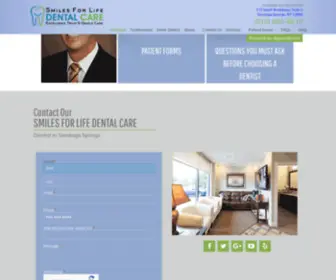 MY518Dentist.com(Smiles for Life Dental Care) Screenshot