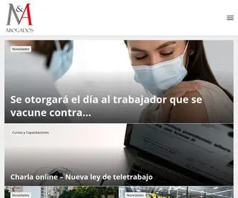 Myaabogados.com.ar(Asesoramiento Laboral para Empresas) Screenshot