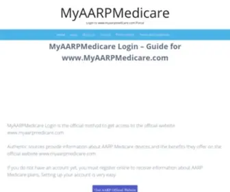 Myaarpmedicare.us(Guide for) Screenshot