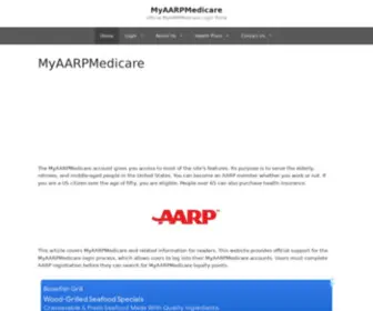 Myaarpmedicares.org(MyAARPMedicare) Screenshot