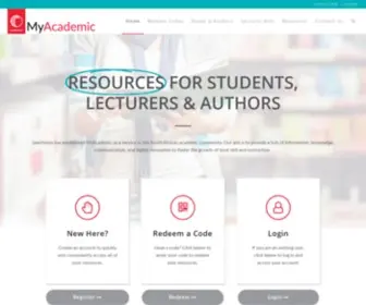 Myacademic.co.za(My Academic) Screenshot