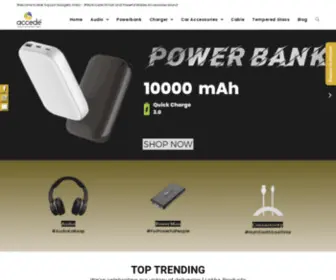 Myaccede.com(Headphones, Chargers, Cables, Headsets, Powerbank and much more) Screenshot