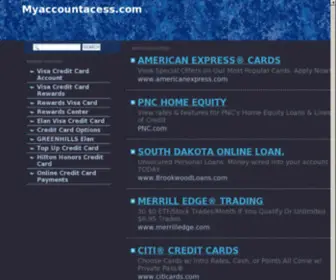Myaccountacess.com(Myaccountacess) Screenshot