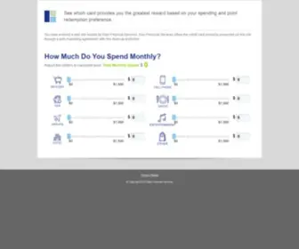 Myaccountbenefits.com(Rewards Card Comparison) Screenshot