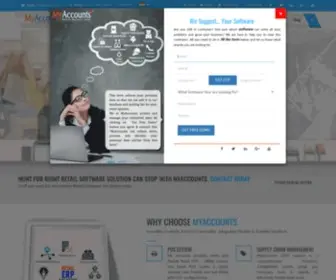 Myaccounts.in(POS(Point Of Sales)) Screenshot