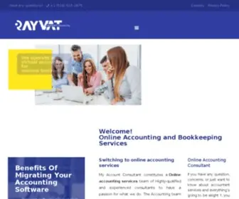 Myaccountsconsultant.com(Online Accounting Services) Screenshot