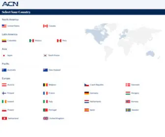 Myacn.com(ACN Global Home) Screenshot