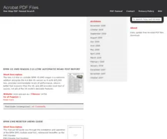 Myacrobatpdf.com(Acrobat PDF Files) Screenshot