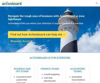 Myactionboard.com(The lighthouse your business needs) Screenshot