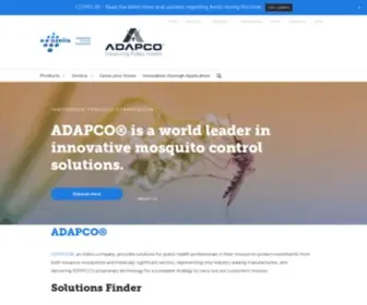 Myadapco.com(Mosquito Control) Screenshot