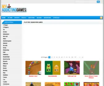 Myaddictinggames.net(Myaddictinggames) Screenshot