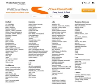 Myadsclassified.com(Free Classifieds) Screenshot