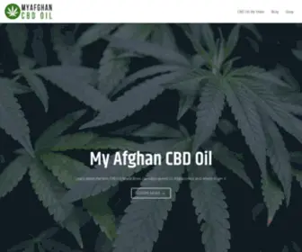 Myafghan.com(Afghanistan News) Screenshot