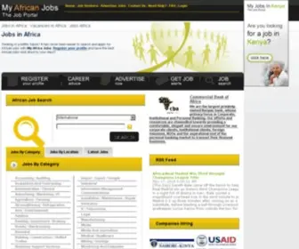 Myafricanjobs.com(My Jobs) Screenshot